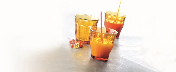 Picardie グラス - Amber, 6-pack, 25 cl - Duralex