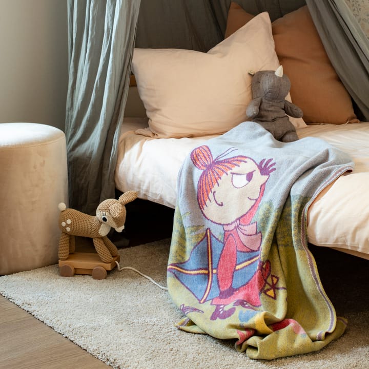 ムーミン 子供用ブランケット 72x105 cm - windy - Ekelund Linneväveri