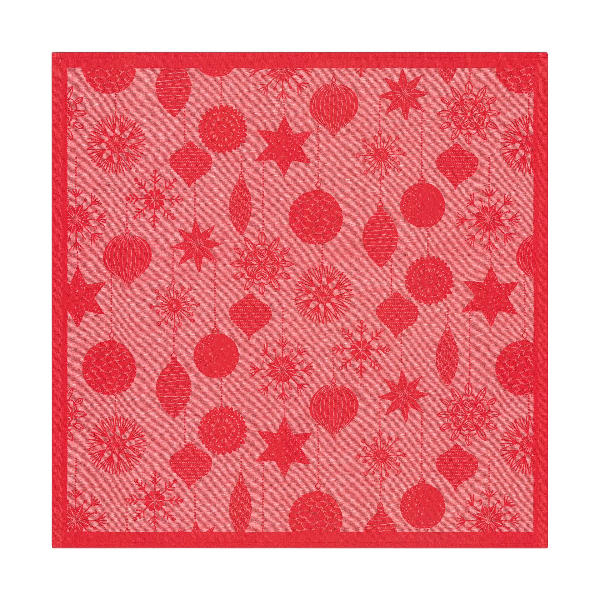 デコレーション テーブルクロス, 80x80 cm Ekelund Linneväveri