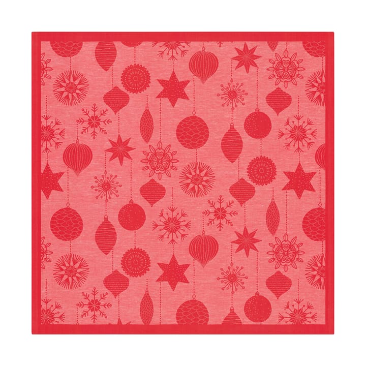 デコレーション テーブルクロス - 80x80 cm - Ekelund Linneväveri