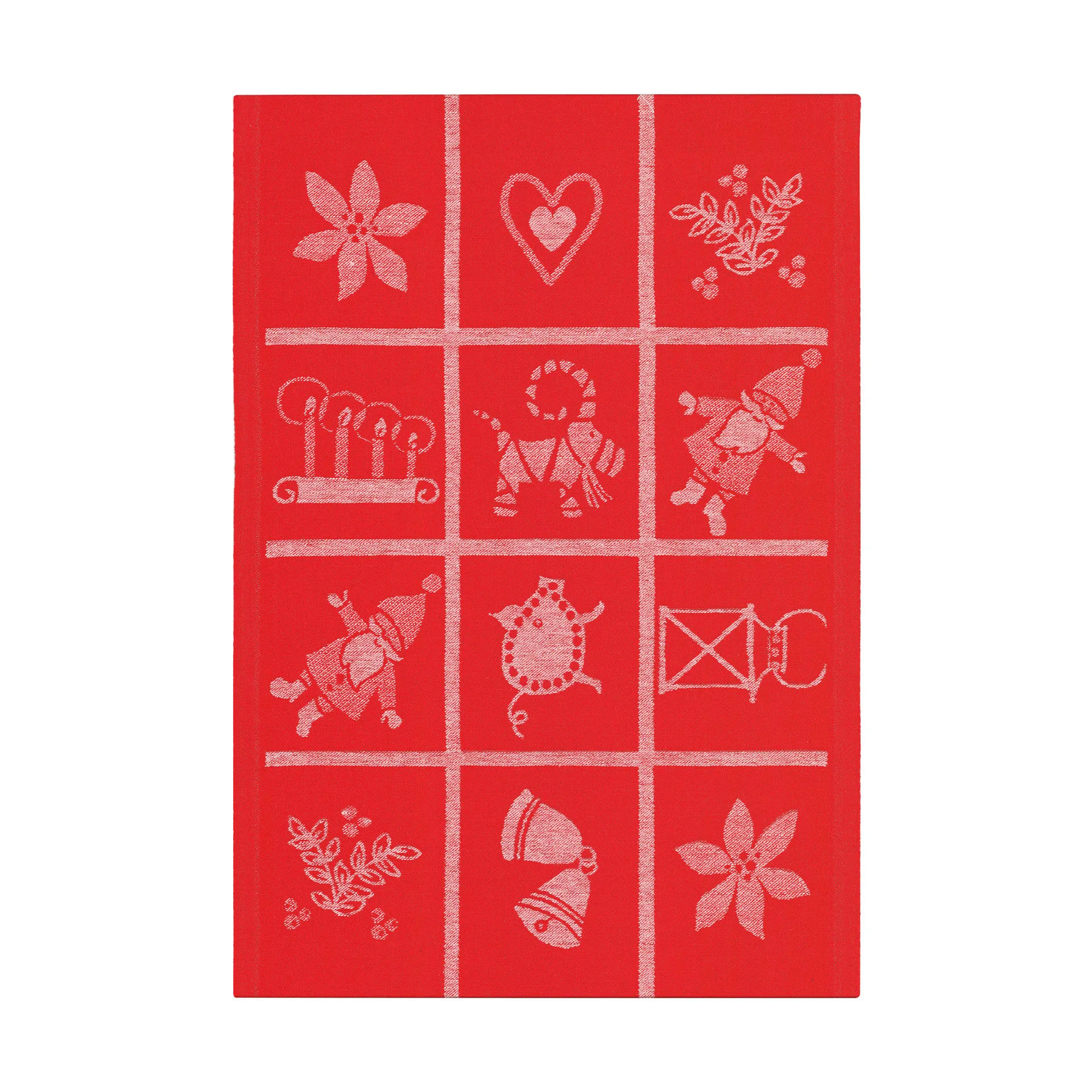 Adventruta キッチンタオル 35x50 cm, Red Ekelund Linneväveri