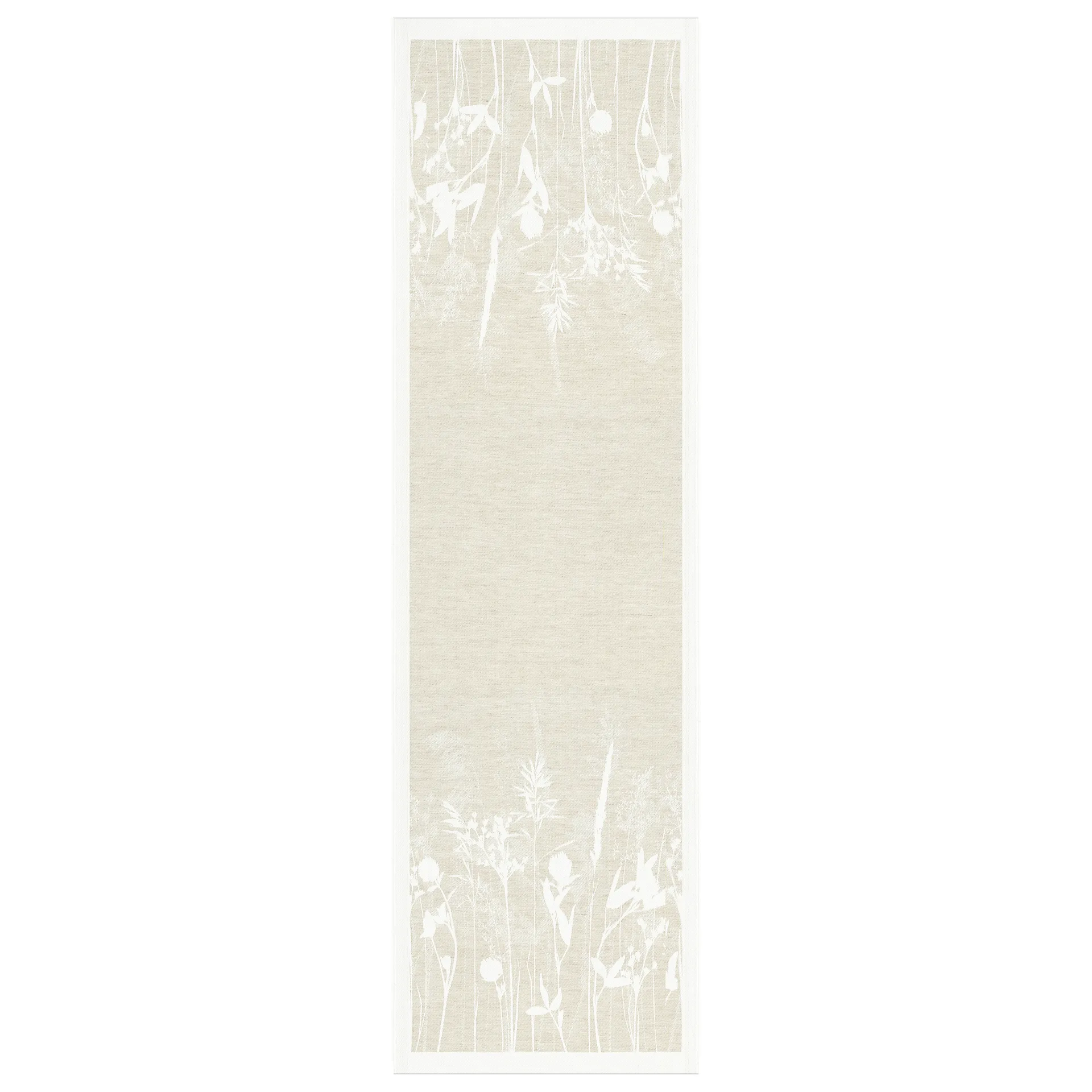 Airy テーブルランナー 35x120 cm, beige Ekelund Linneväveri