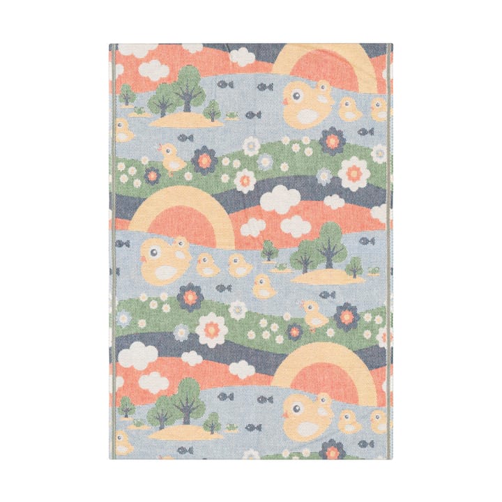 Ankdalen ベビーブランケット 72x105 cm - Multi - Ekelund Linneväveri