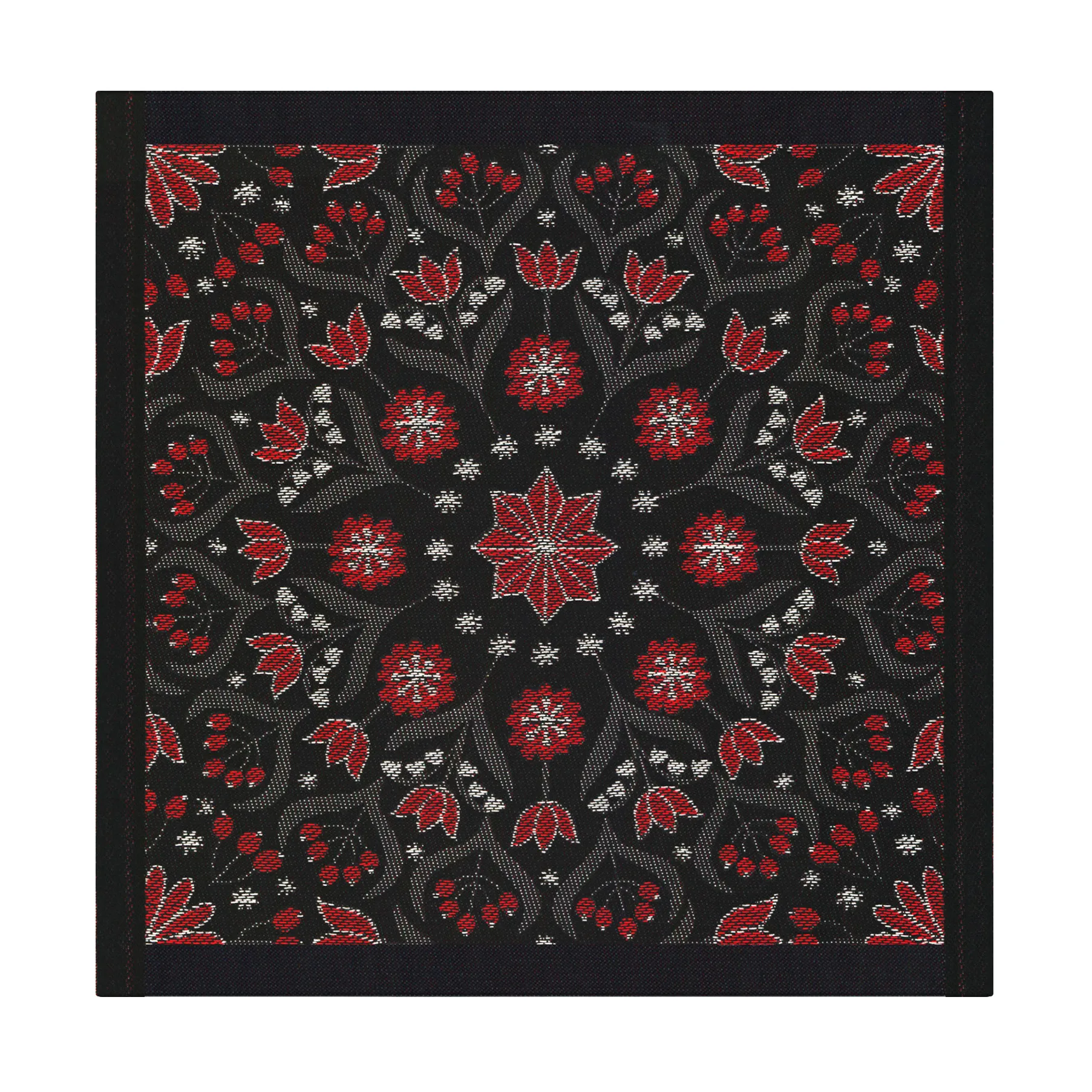 Bettys jul ナプキン 35x35 cm, Red-black Ekelund Linneväveri