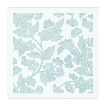 Blomranka ナプキン 35x35 cm - Light green - Ekelund Linneväveri