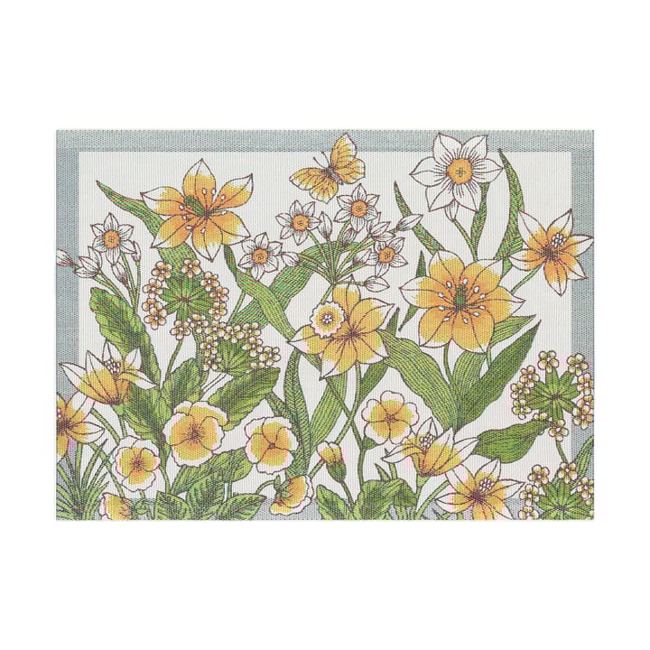 Daffodil ランチョンマット 35x48 cm - Yellow - Ekelund Linneväveri
