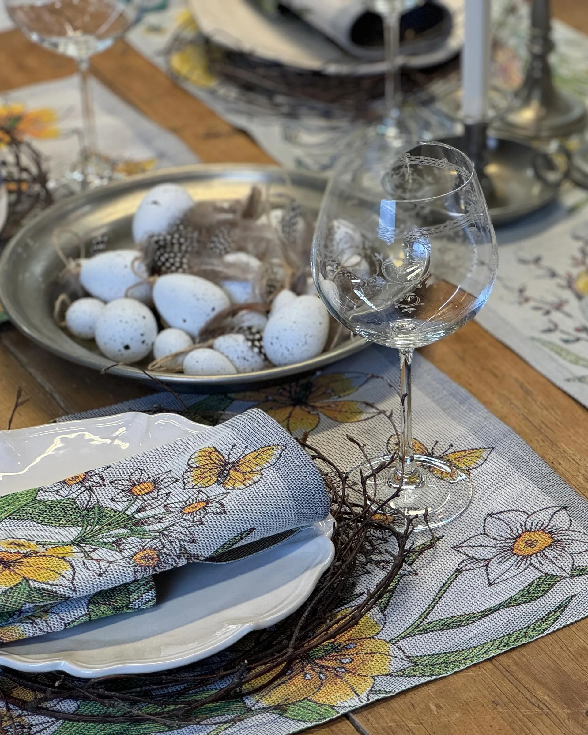 Daffodil キッチンタオル 35x50 cm, Yellow Ekelund Linneväveri