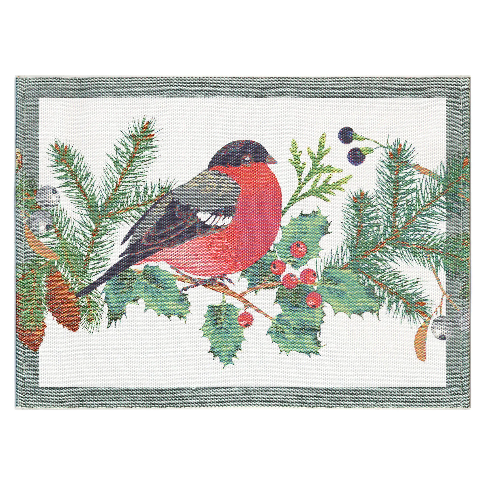 Domherre ランチョンマット 35x48 cm, multi Ekelund Linneväveri