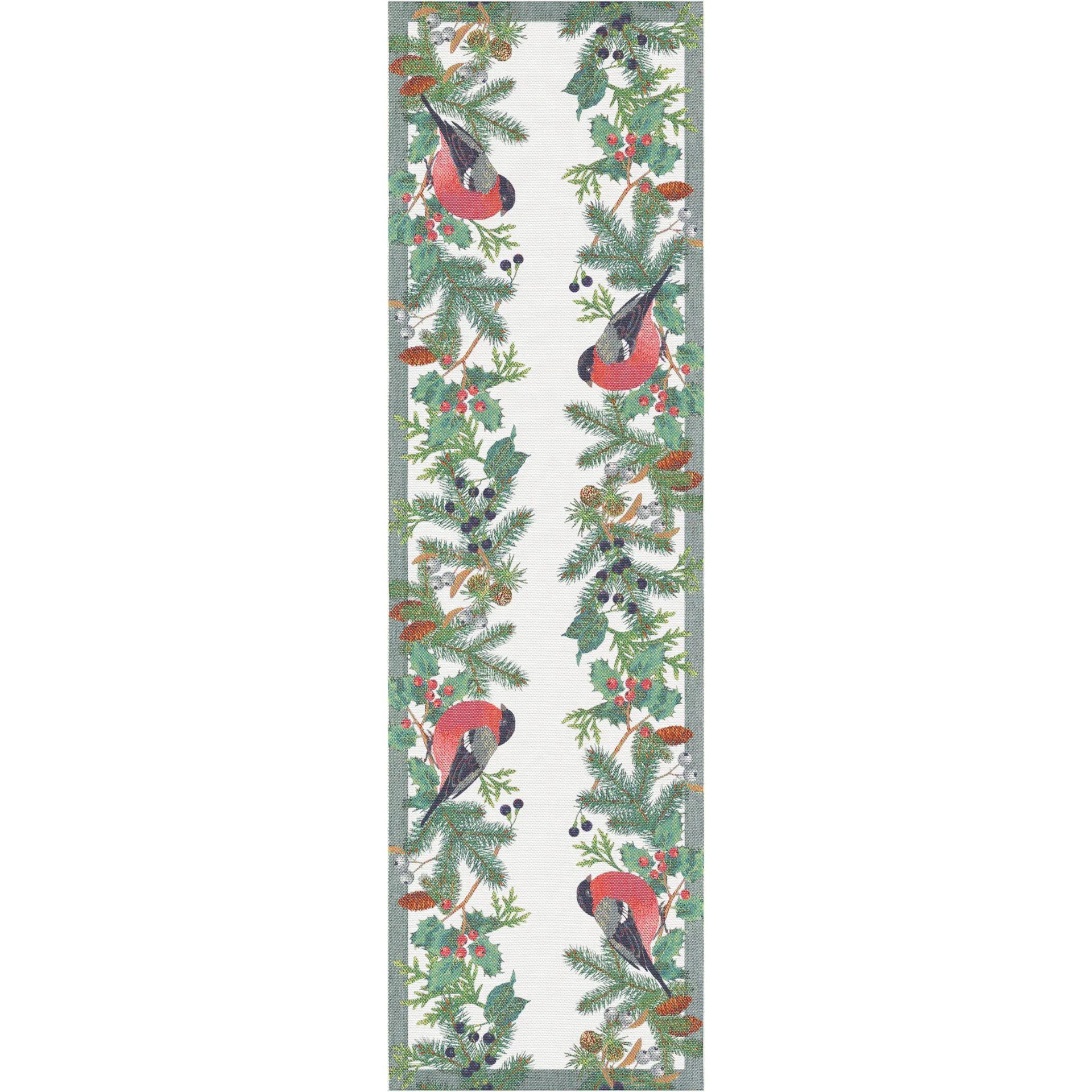 Domherre テーブルランナー 35x80 cm, multi Ekelund Linneväveri