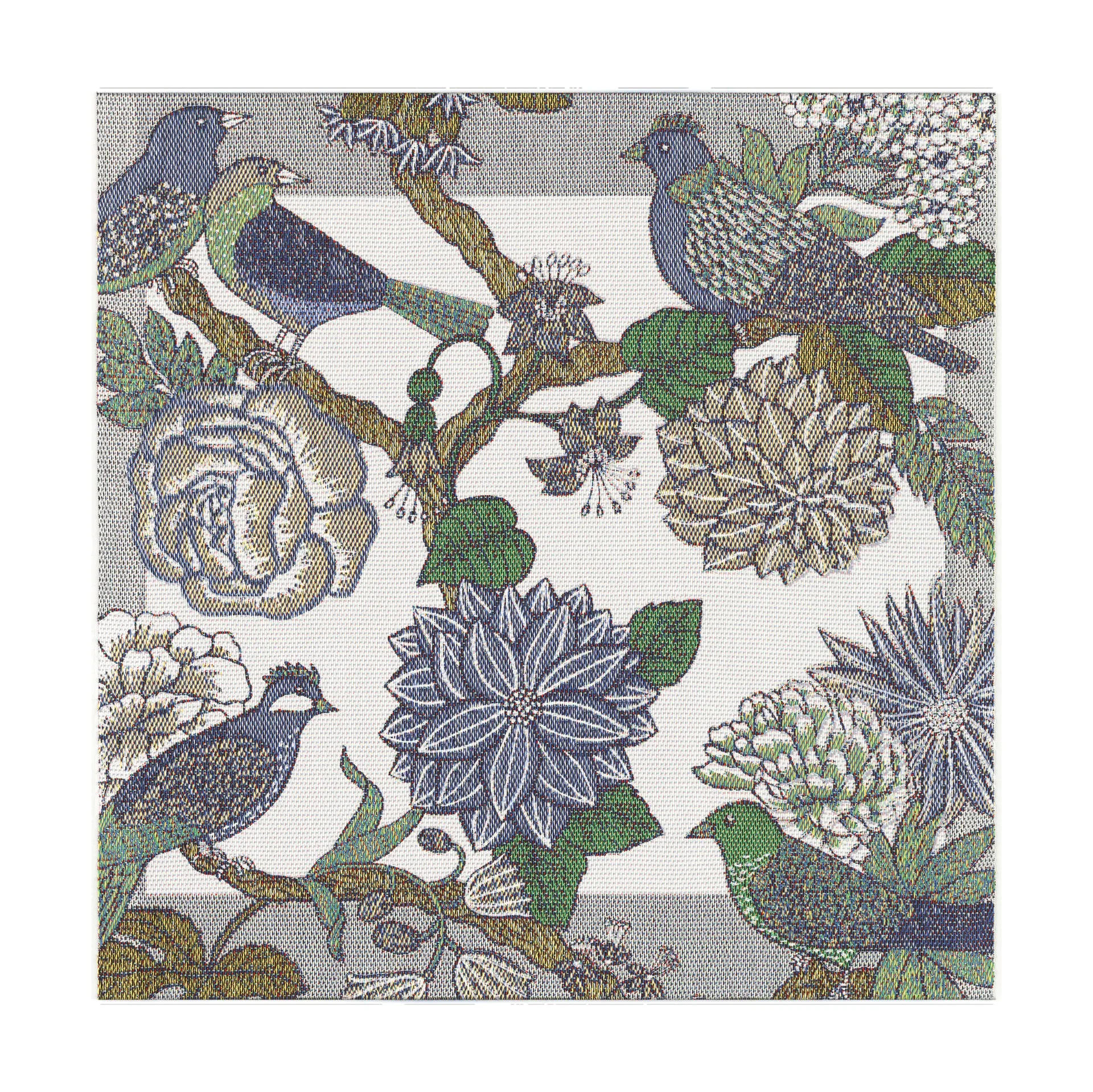 Fåglabo ナプキン 35x35 cm, multi Ekelund Linneväveri