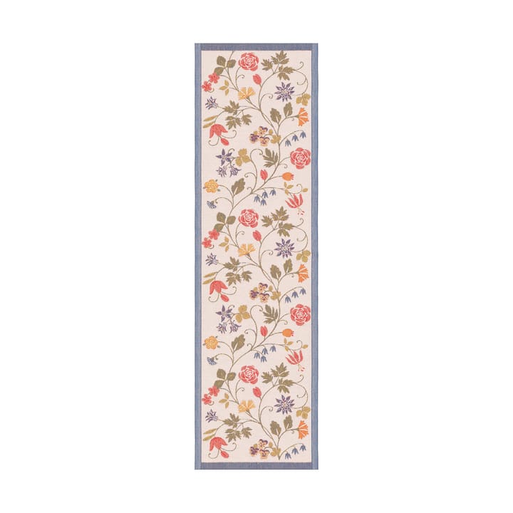 Flower テーブルランナー 35x120 cm - Multi - Ekelund Linneväveri