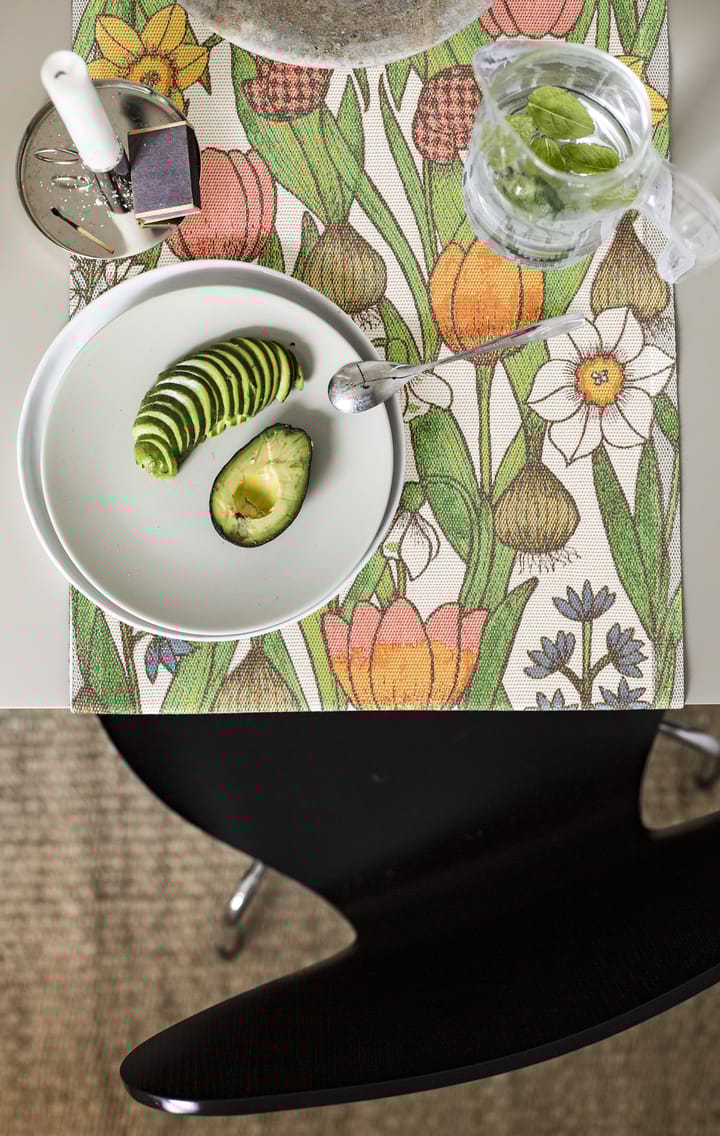Flower bulbs ランナー, 35x80 cm Ekelund Linneväveri
