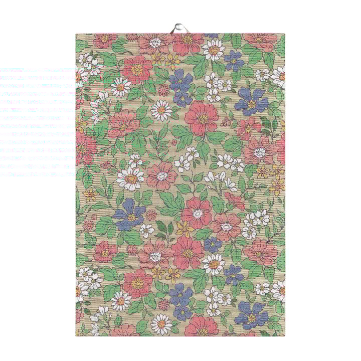 Flower meadow キッチンタオル - 35x50 cm - Ekelund Linneväveri