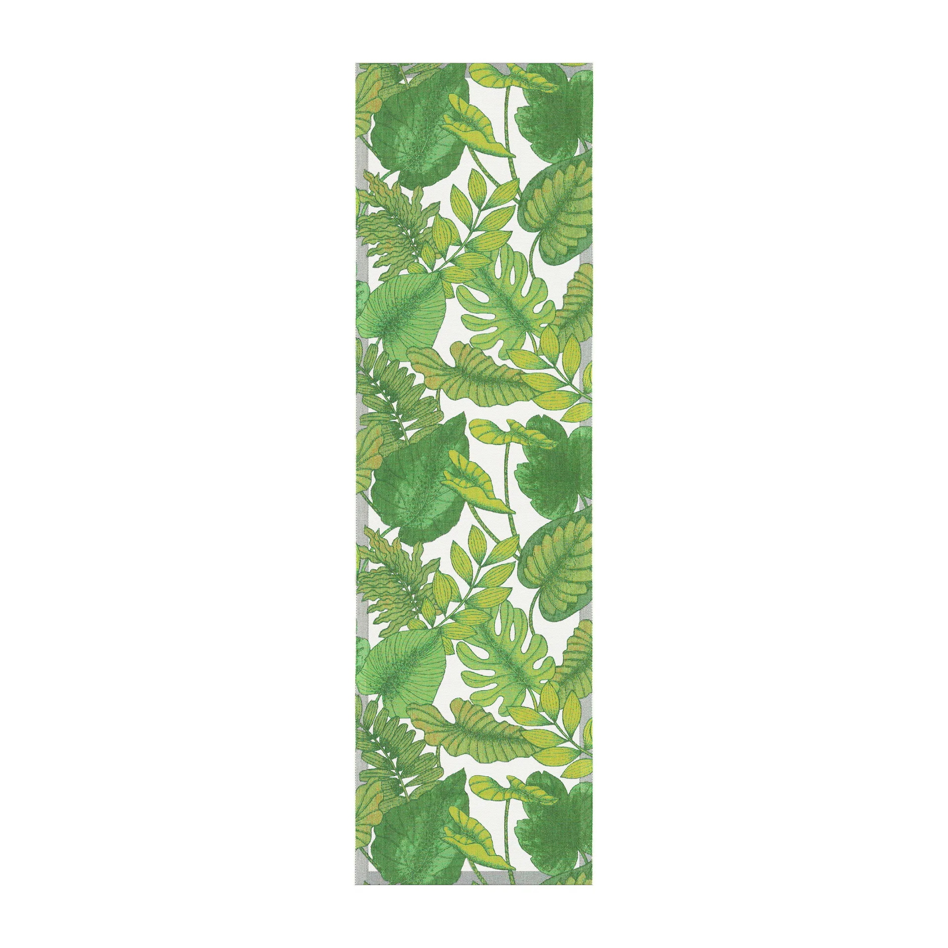 Foliage テーブルランナー 35x120 cm, Green Ekelund Linneväveri