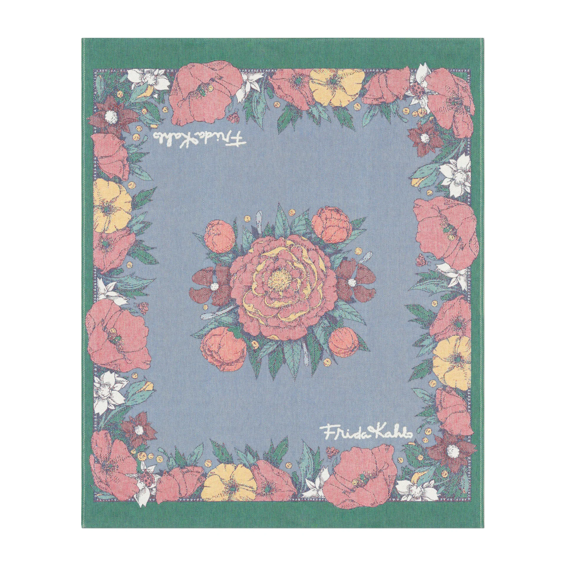 Frida Kahlo スロー 140x170 cm, Vida Ekelund Linneväveri