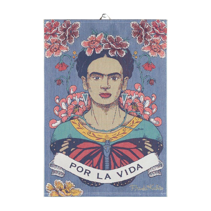 Frida Kahlo キッチンタオル 35x50 cm - Vida - Ekelund Linneväveri