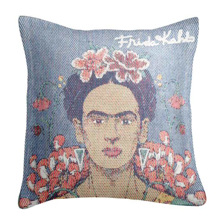 Frida Kahlo ピローケース 40x40 cm - Vida - Ekelund Linneväveri