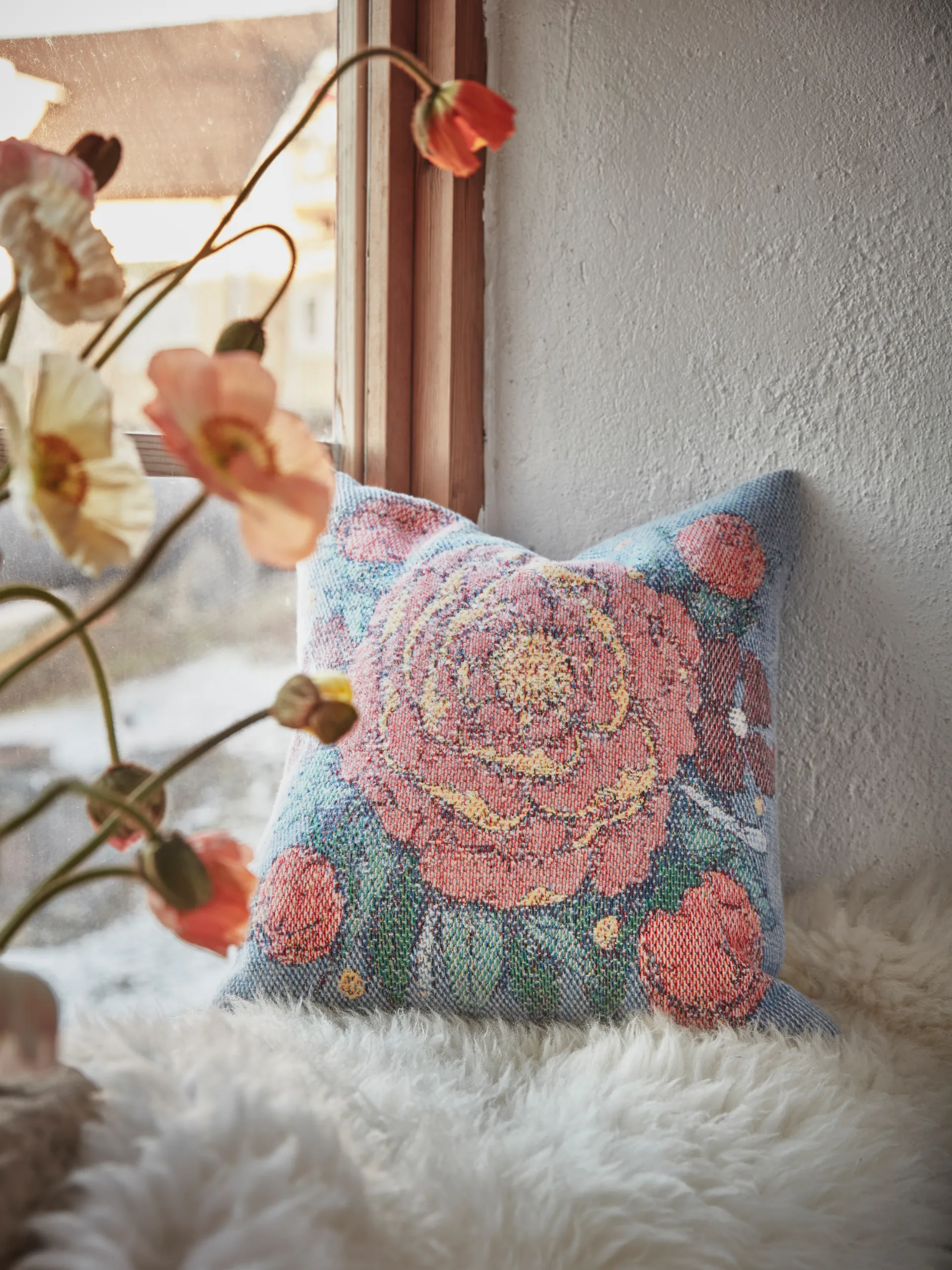 Frida Kahlo ピローケース 40x40 cm, Vida Ekelund Linneväveri