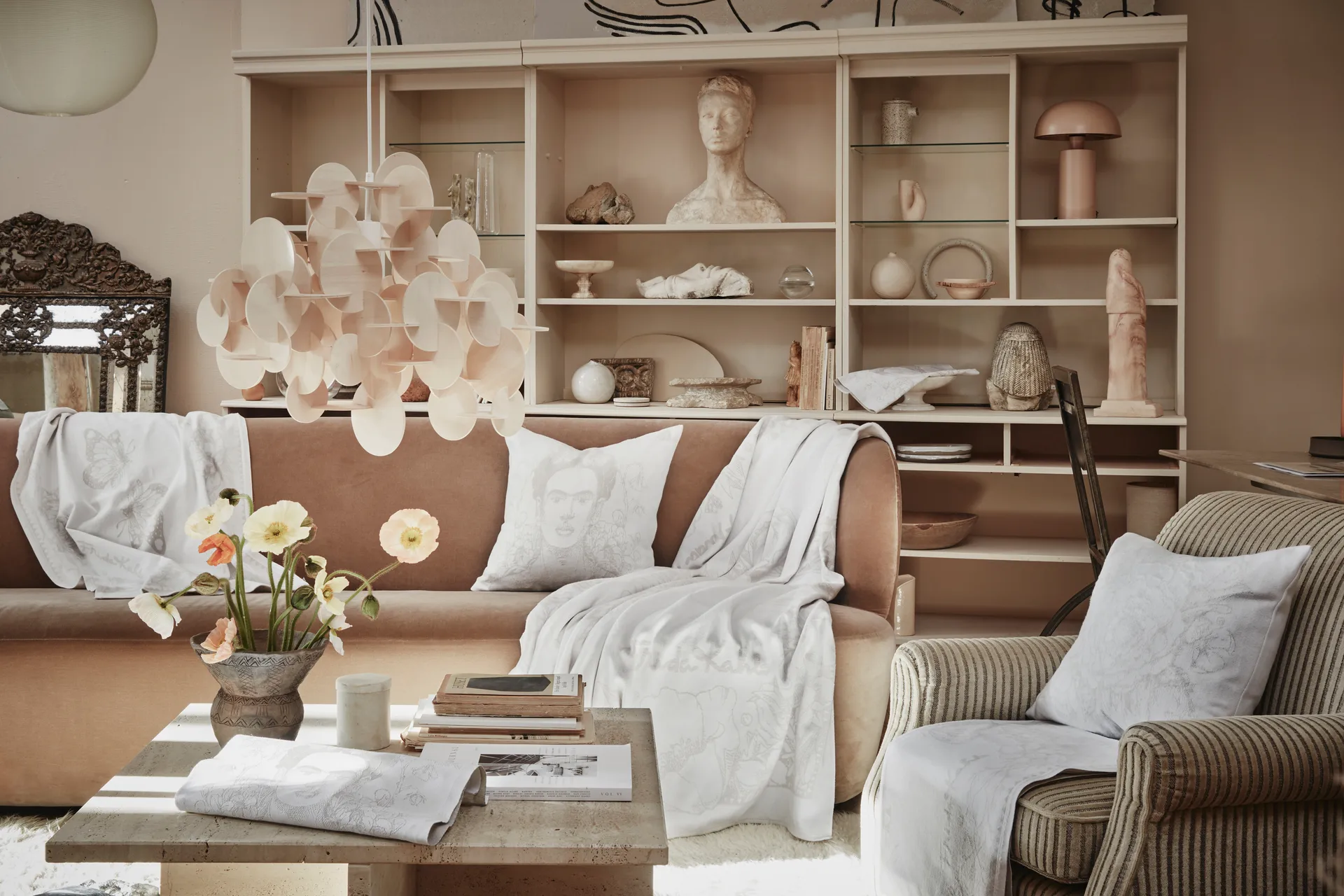 Frida Kahlo ベイビーブランケット 72x105 cm, Belleza Ekelund Linneväveri