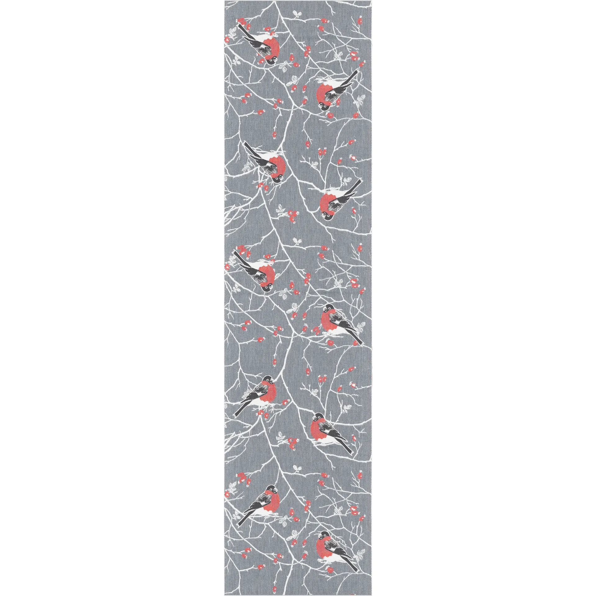 Frostkvist テーブルランナー 35x140 cm, grey Ekelund Linneväveri