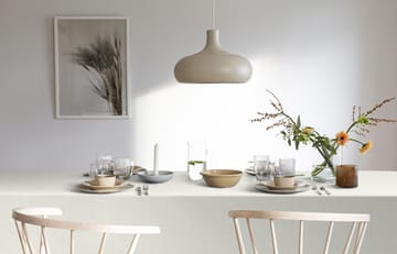Gåsöga テーブルクロス unbleached - 150x300 cm - Ekelund Linneväveri