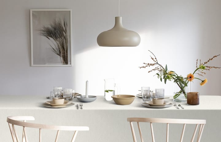Gåsöga テーブルクロス unbleached, 150x350 cm Ekelund Linneväveri