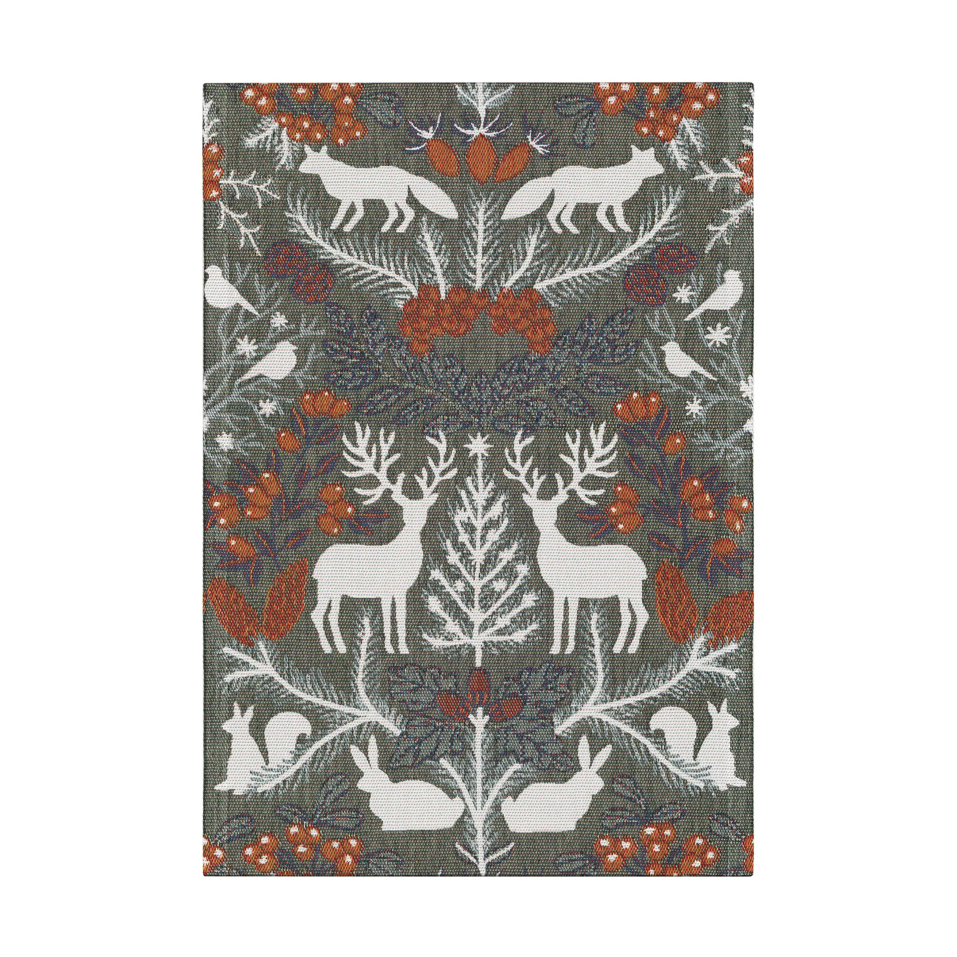 Hjortnäs キッチンタオル 35x50 cm, Grey Ekelund Linneväveri