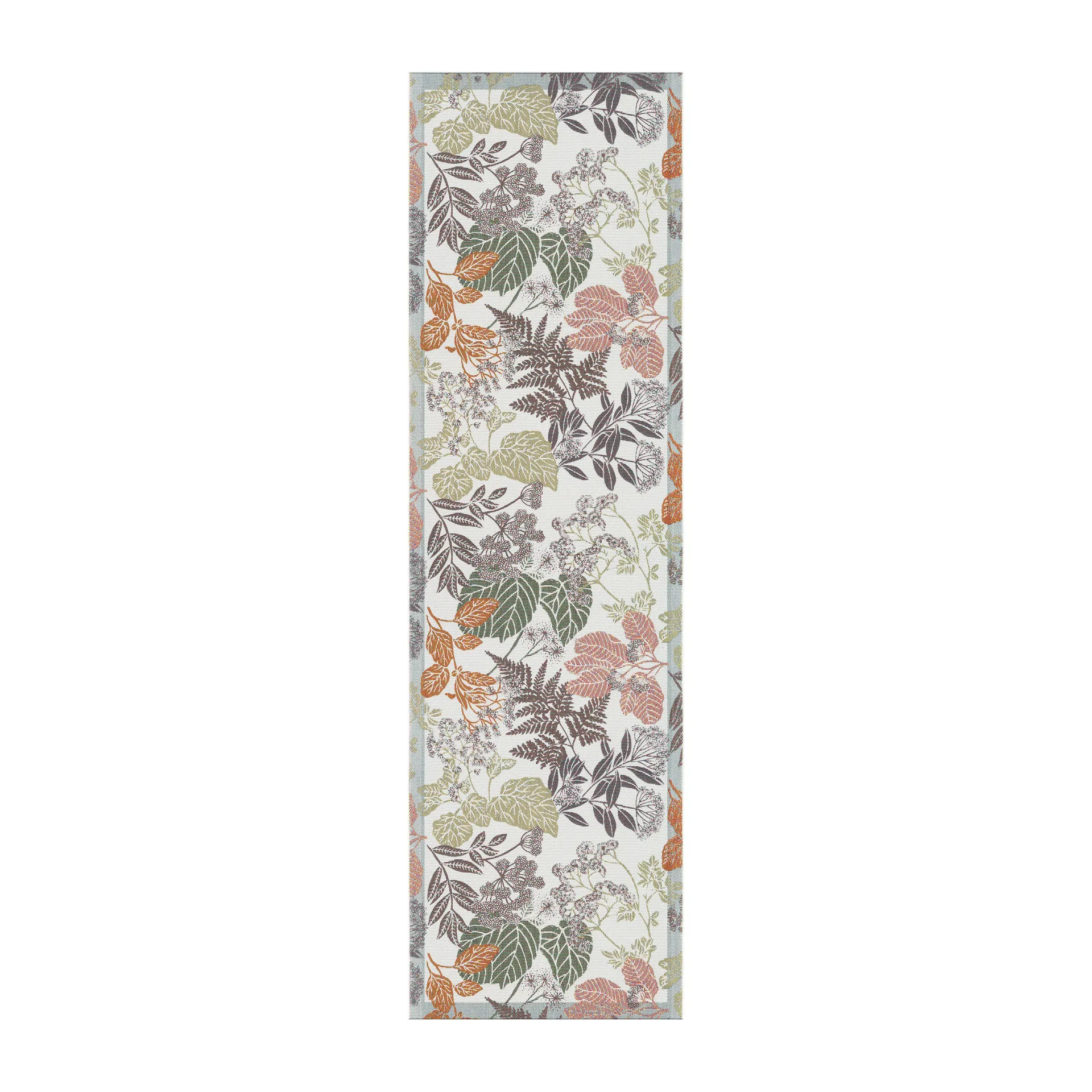 Höstネイチャー テーブルランナー 35x120 cm, Brown Ekelund Linneväveri