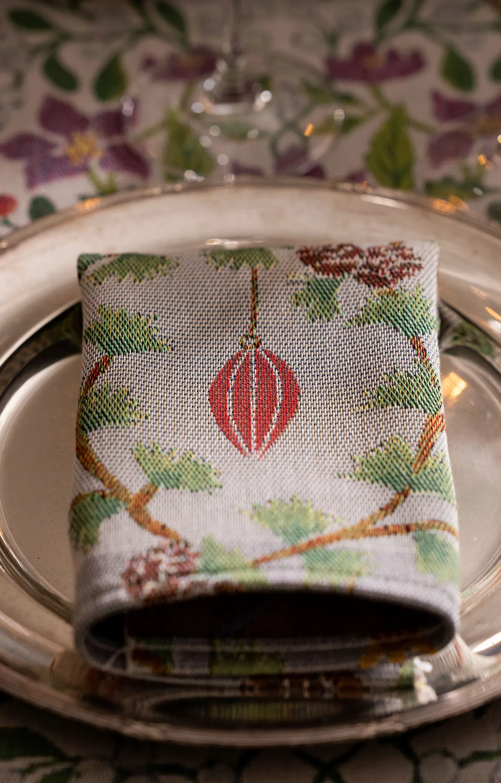 Julefröjd ランチョンマット 35x48 cm, Multi Ekelund Linneväveri