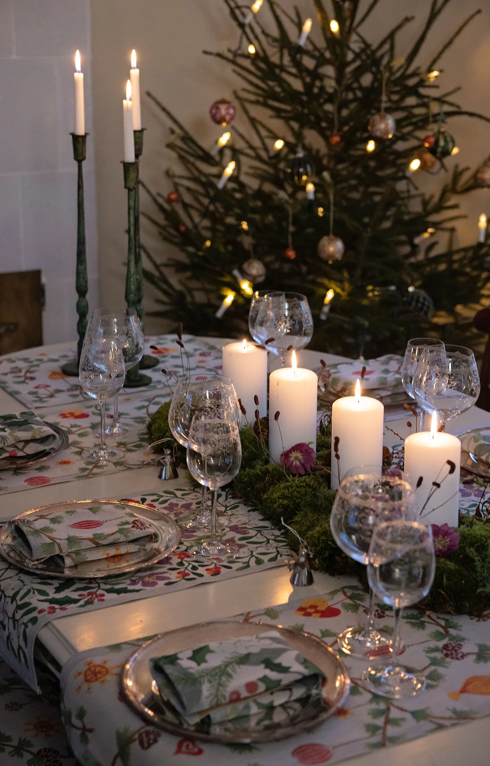 Julefröjd キッチンタオル 35x50 cm, Multi Ekelund Linneväveri