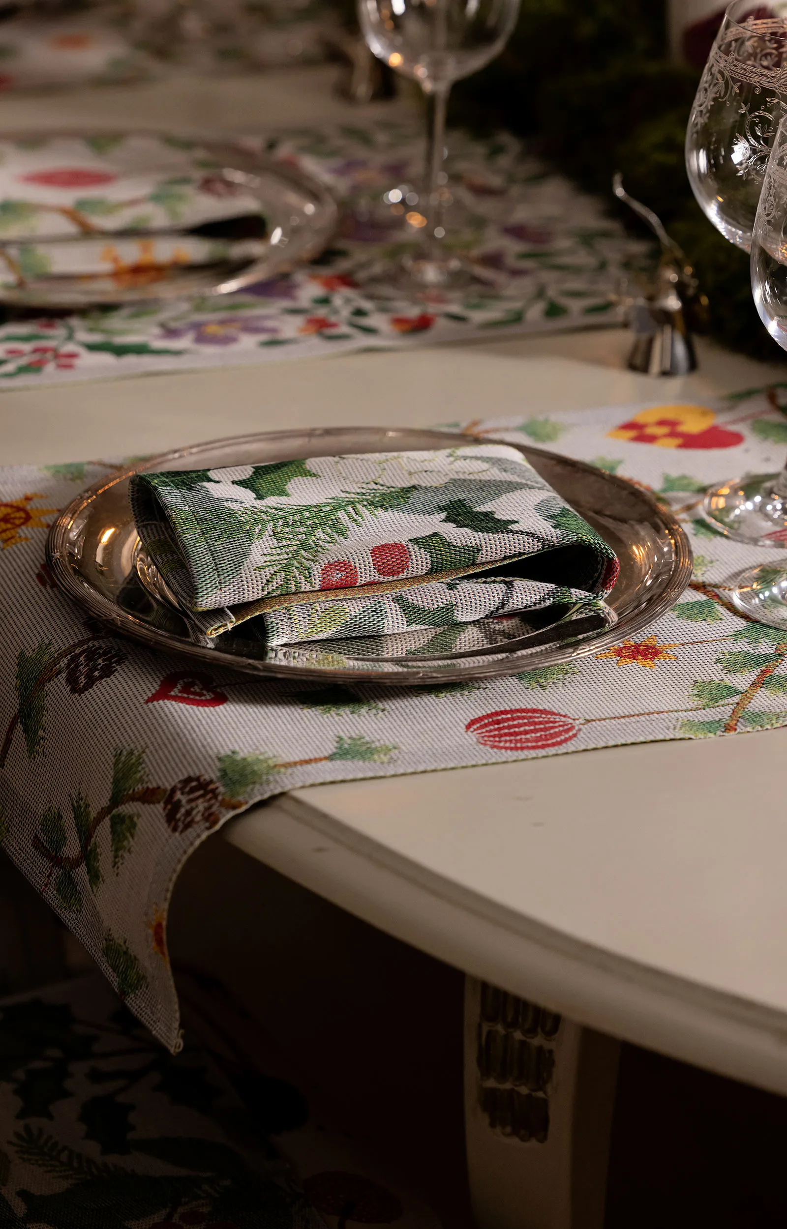 Julnatt キッチンタオル 35x50 cm, Black Ekelund Linneväveri