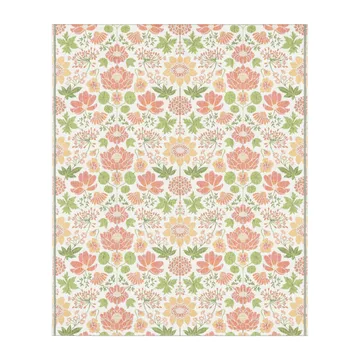 Krasse コットンスロー 140x170 cm - Orange - Ekelund Linneväveri