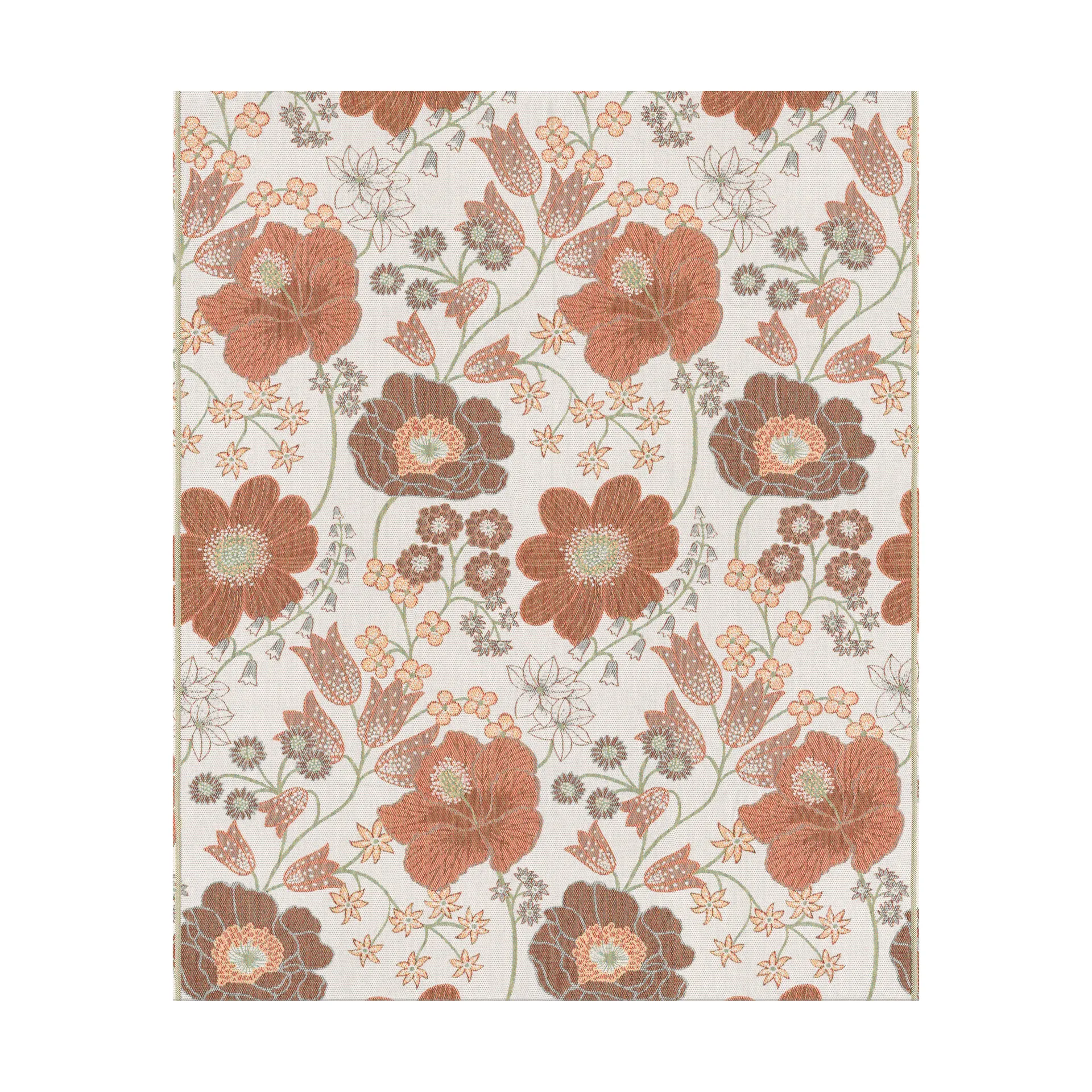 Kvällsblom スロー 140x170 cm, Multi Ekelund Linneväveri