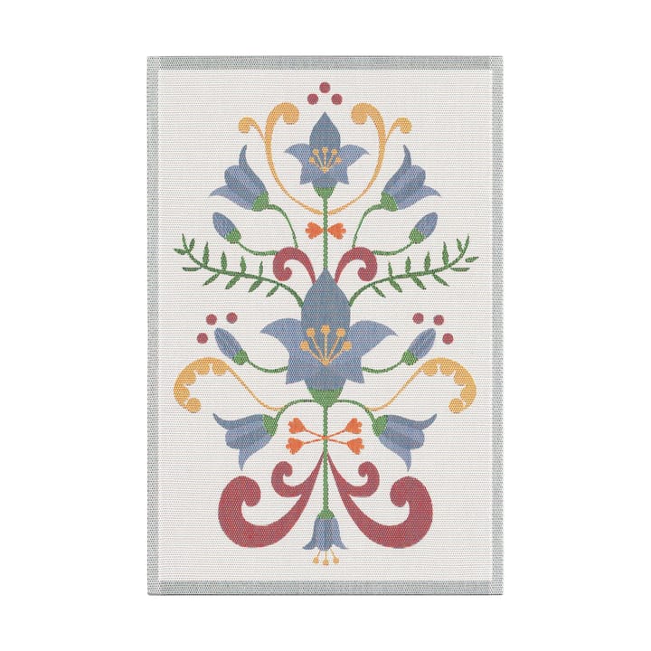 Lindas blåklocka キッチンタオル 40x60 cm - Blue-grey - Ekelund Linneväveri