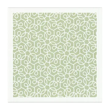 Lindblom ナプキン 35x35 cm - lightgreen - Ekelund Linneväveri