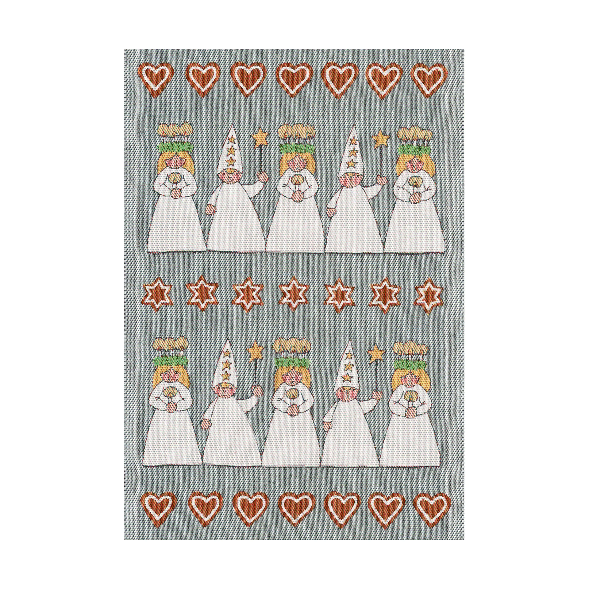 Luciamorgon キッチンタオル 35x50 cm, Multi Ekelund Linneväveri