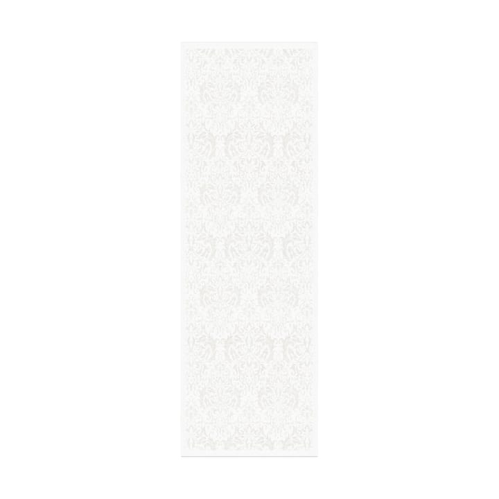 Medaljong テーブルランナー 50x150 cm - White - Ekelund Linneväveri