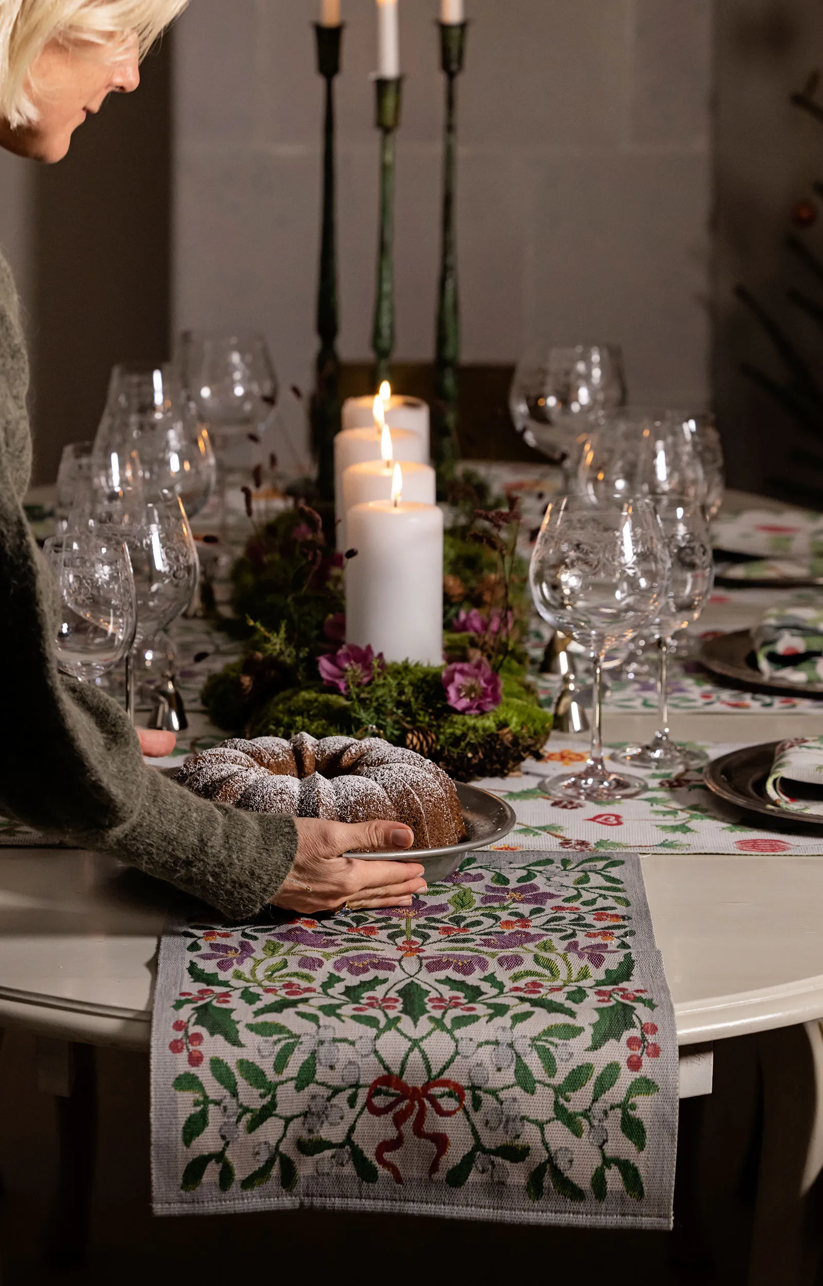 Mistelkvist キッチンタオル 35x50 cm, Multi Ekelund Linneväveri