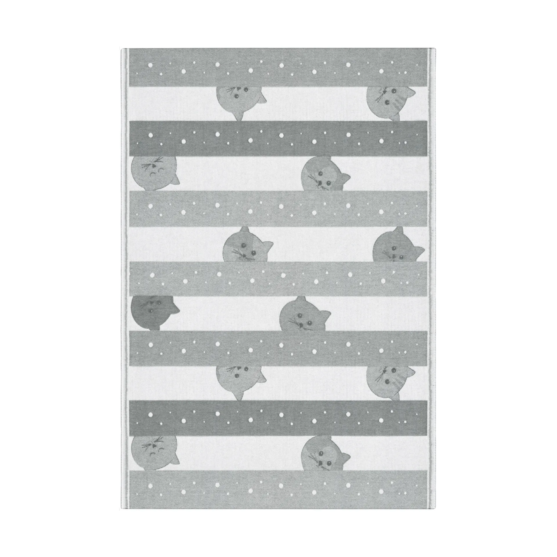 Peekaboo ベビーブランケット 72x105 cm, Grey Ekelund Linneväveri