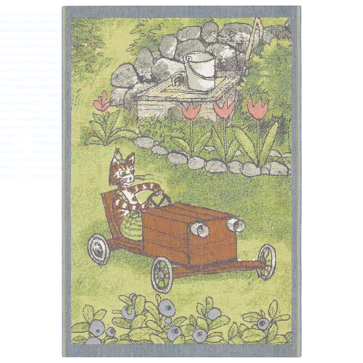 Pettson and Findus 子供用ブランケット - Kit car - Ekelund Linneväveri