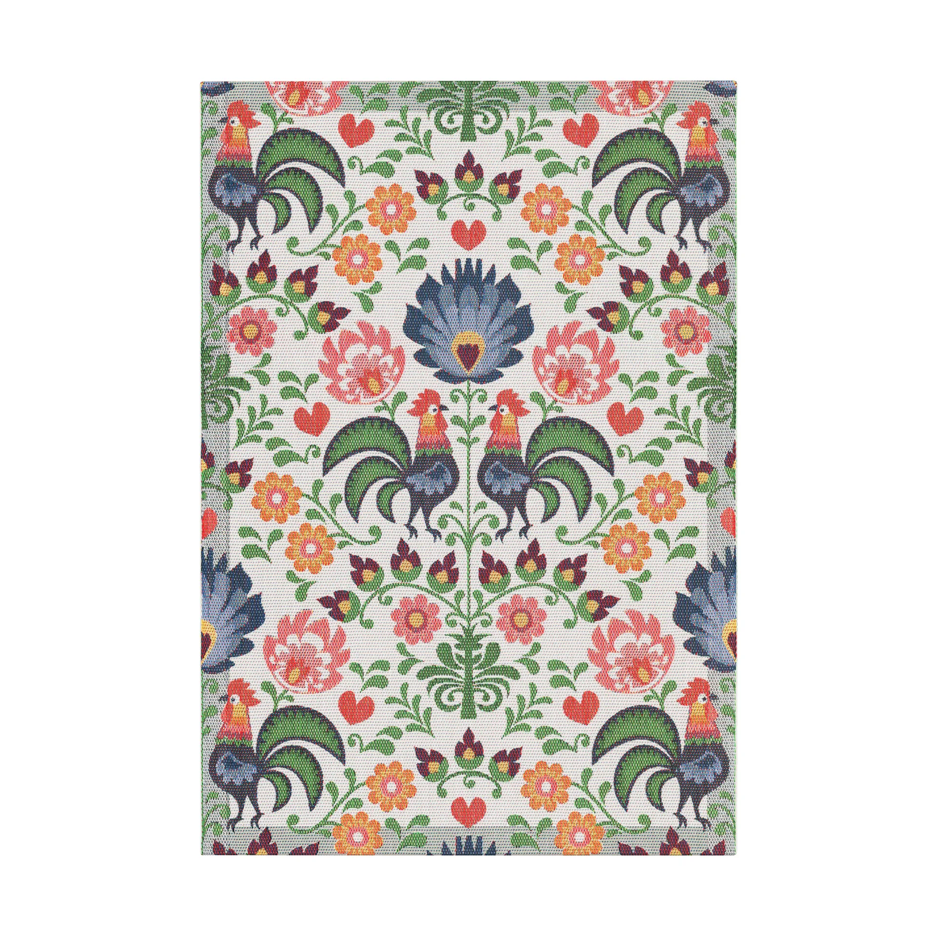 Rooster キッチンタオル 35x50 cm, Multi Ekelund Linneväveri