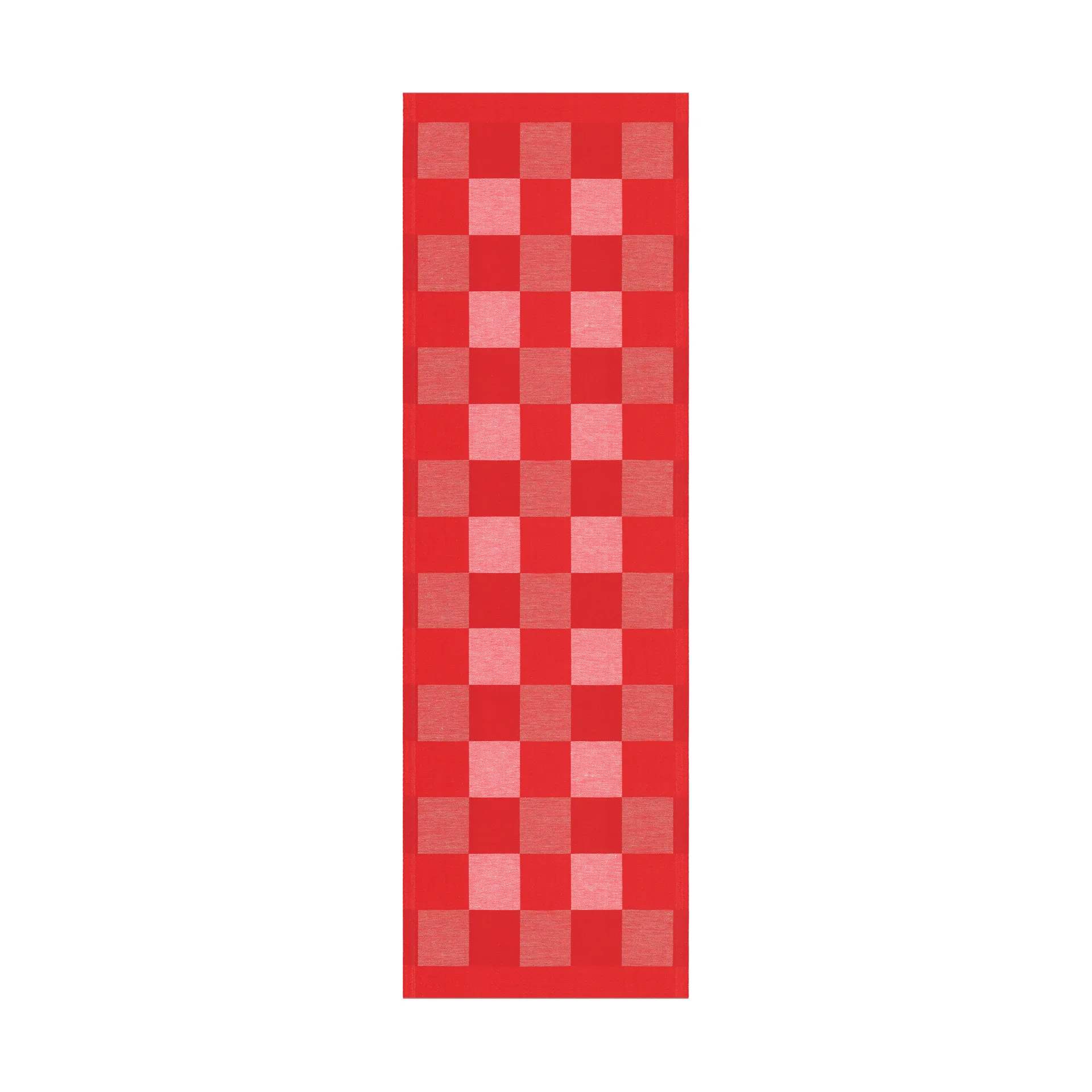 Schack ランナー red, 35x110 cm Ekelund Linneväveri