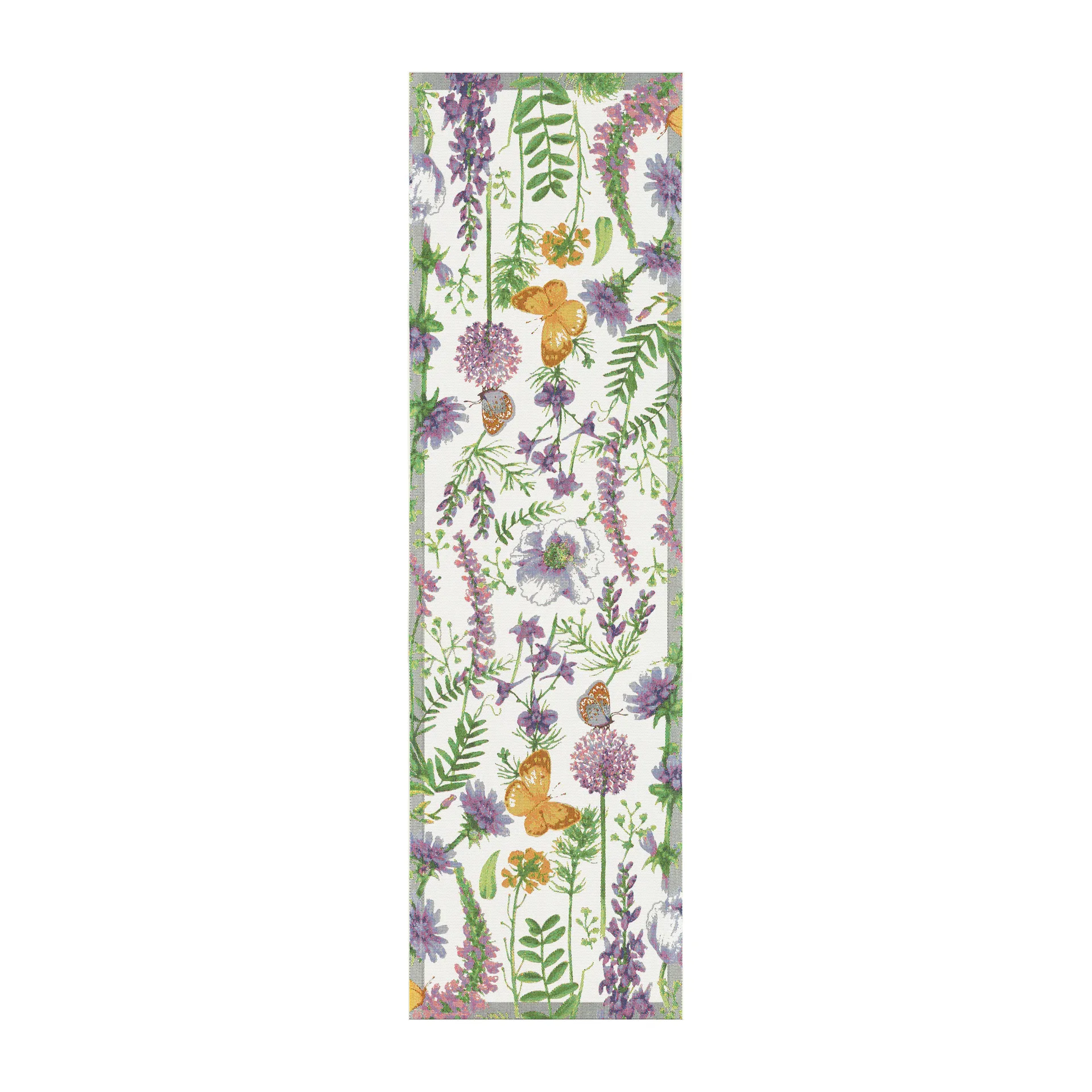 Selma テーブルランナー 35x120 cm, Multi Ekelund Linneväveri