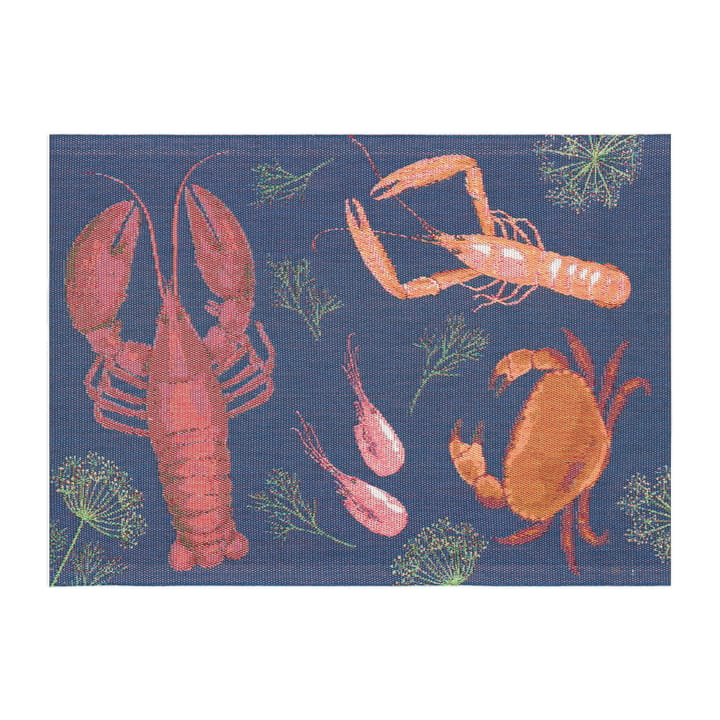 Shellfish party ランチョンマット - 35x48 cm - Ekelund Linneväveri