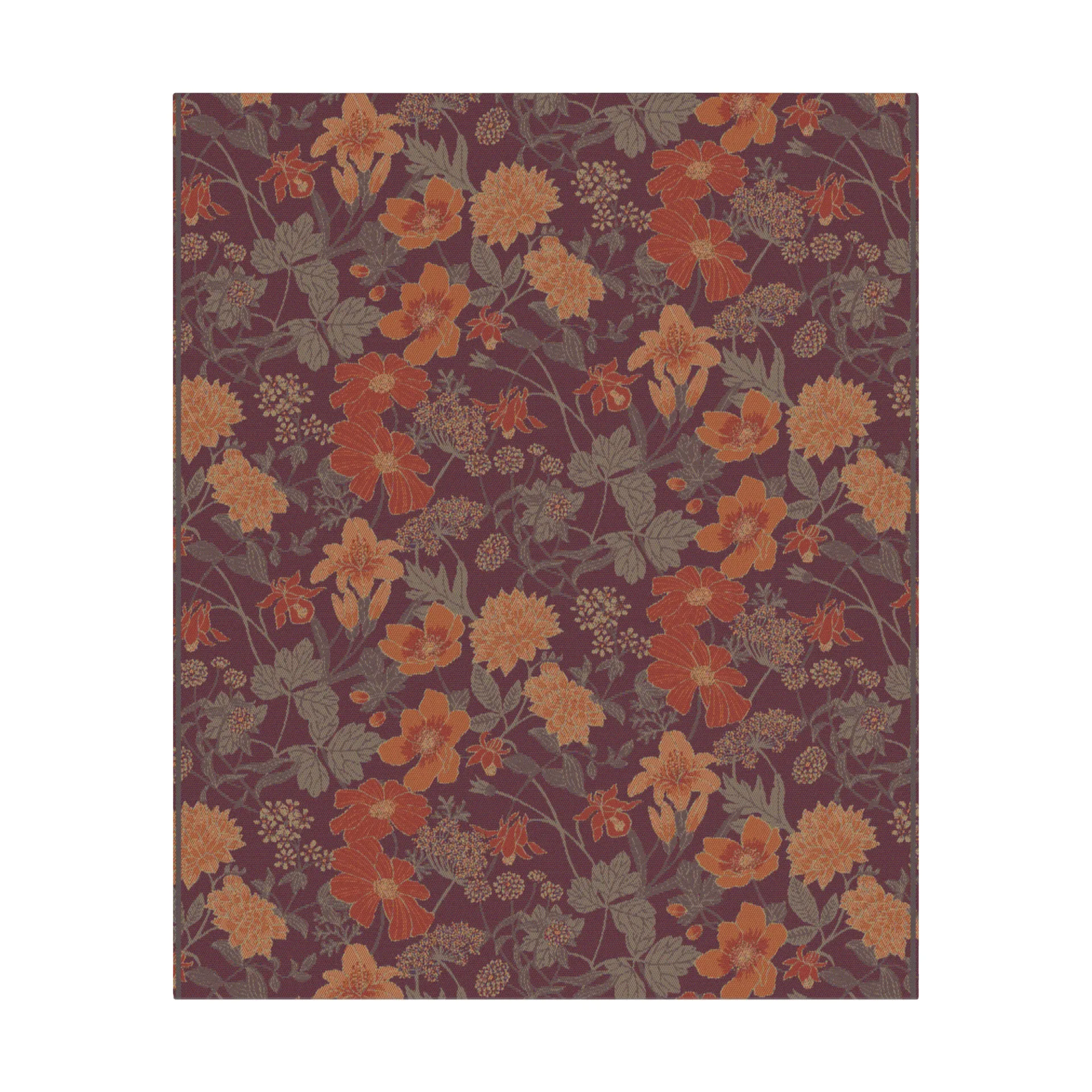 Soft スロー 140x170 cm, Brown Ekelund Linneväveri