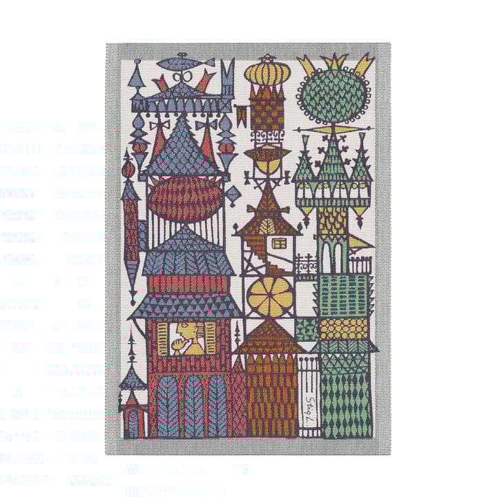 Stadssaga キッチンタオル 35x50 cm - Multi - Ekelund Linneväveri