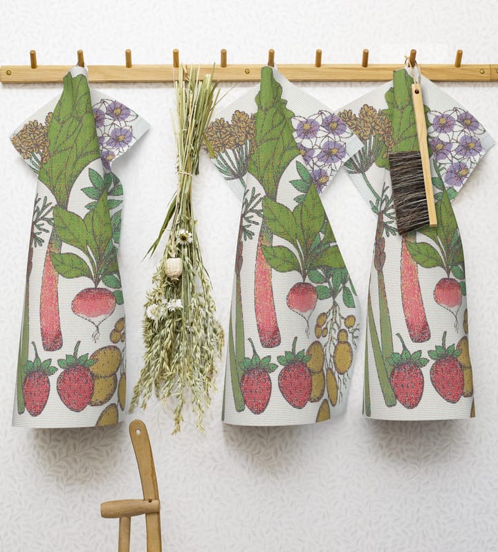 Summer greens キッチンタオル, 40x60 cm Ekelund Linneväveri