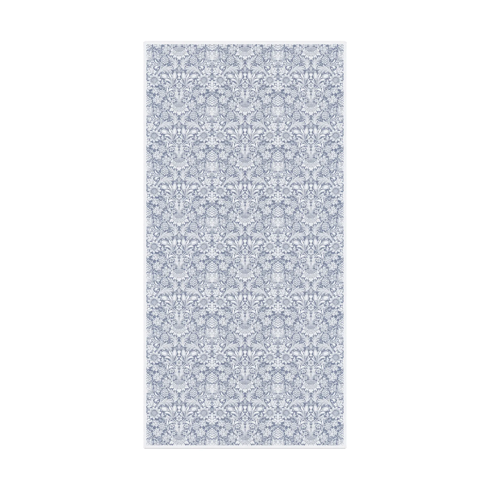 Sunflower テーブルクロス 150x300 cm, Blue Ekelund Linneväveri