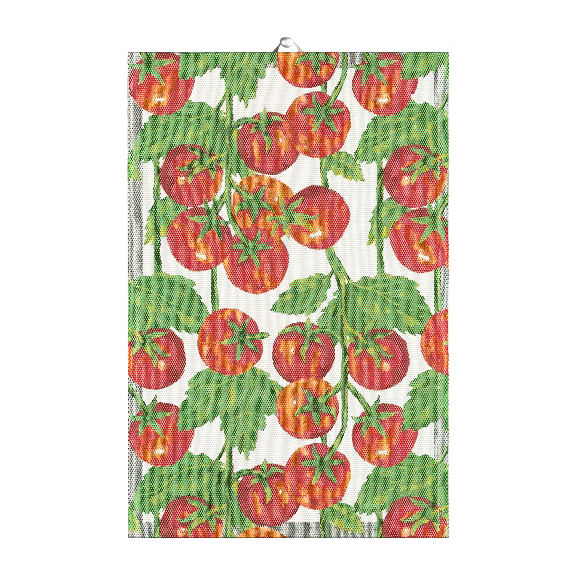 Tomater キッチンタオル 40x60 cm, Red Ekelund Linneväveri