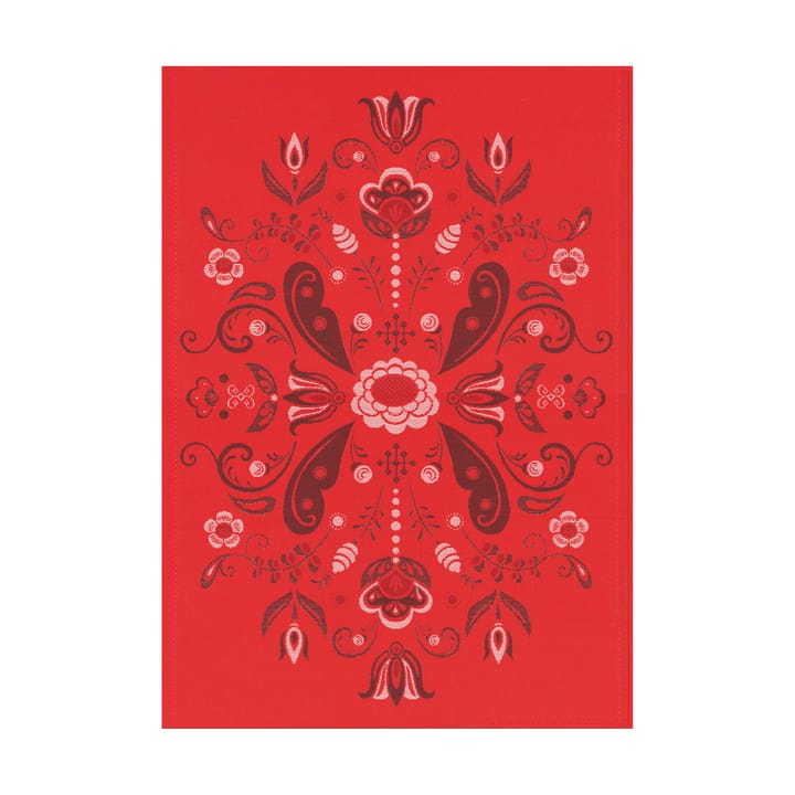 Torplyckan キッチンタオル 48x70 cm - Red - Ekelund Linneväveri